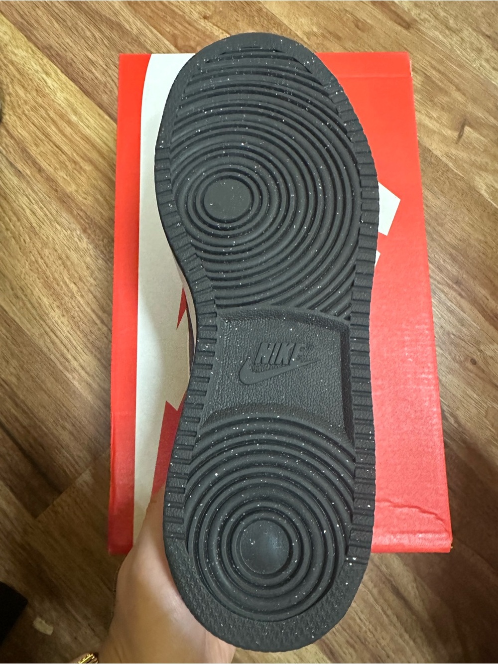 Nike Men’s Black and White Low-Top Sneakers — Classic Swoosh - Picture 4 of 6